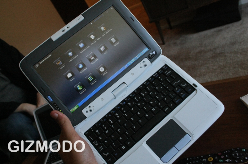 Illustration for article titled Hands On With The Intel Convertible Classmate